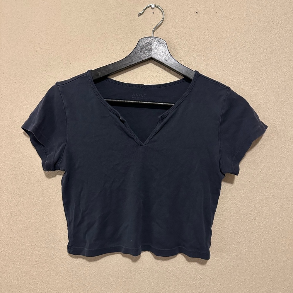 Brandy Melville Cropped Shirt